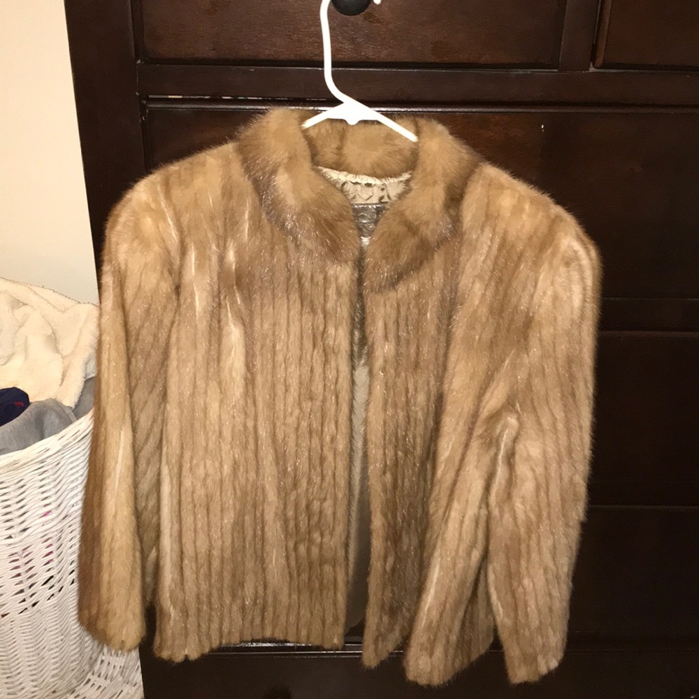 Saga mink fur coat